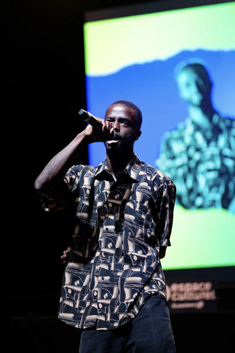 Koeurbo sur la scène du tremplin Hip Hop Talents, sélection de Lyon